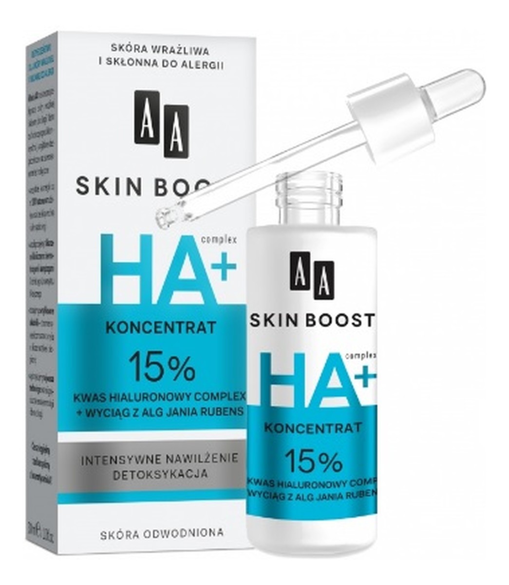 Koncentrat 15% kwas hialuronowy complex + wyciąg z alg Jania rubens