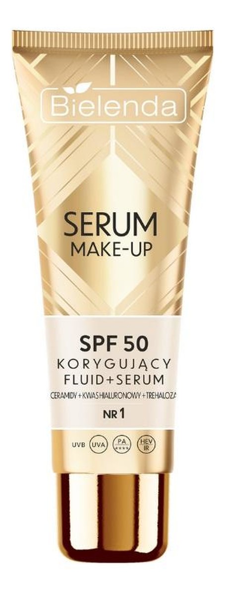 Korygujący Fluid + serum do twarzy SPF50