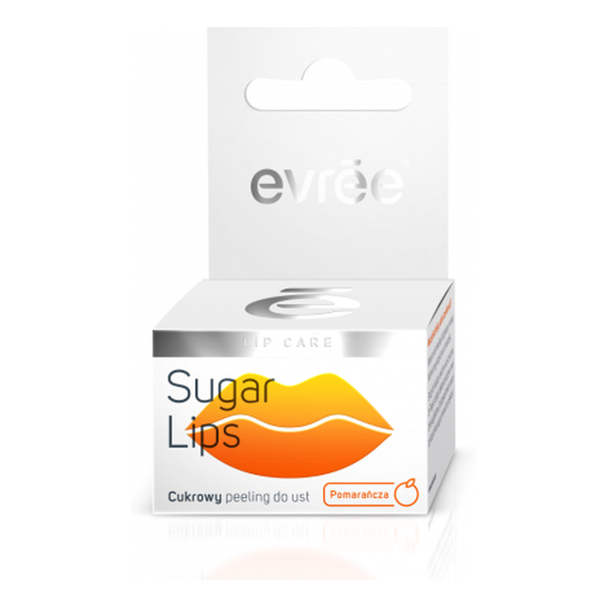 Evree Sugar Lips Cukrowy peeling do ust pomarańcza 10g