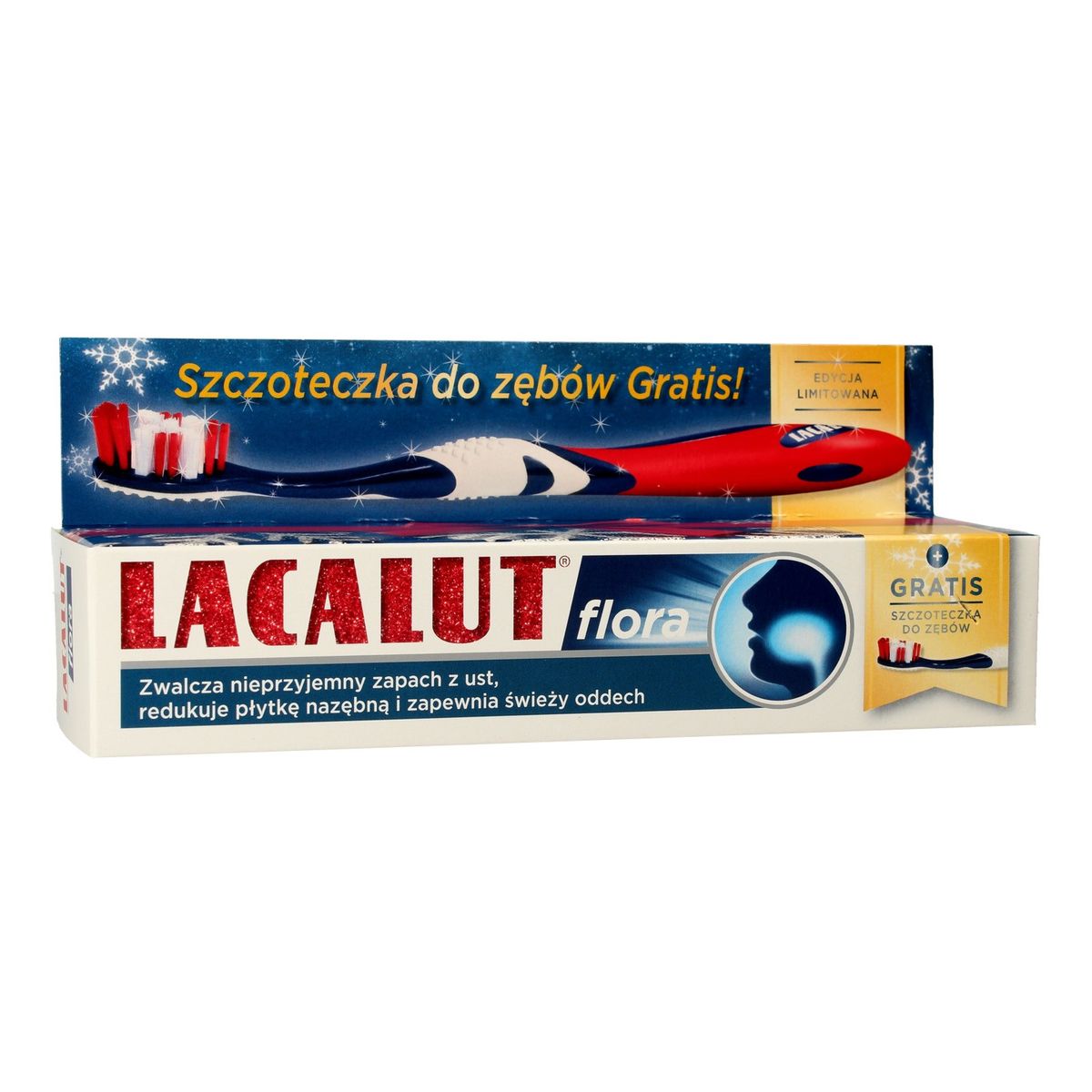 Lacalut Flora Pasta do zębów + szczoteczka 75ml