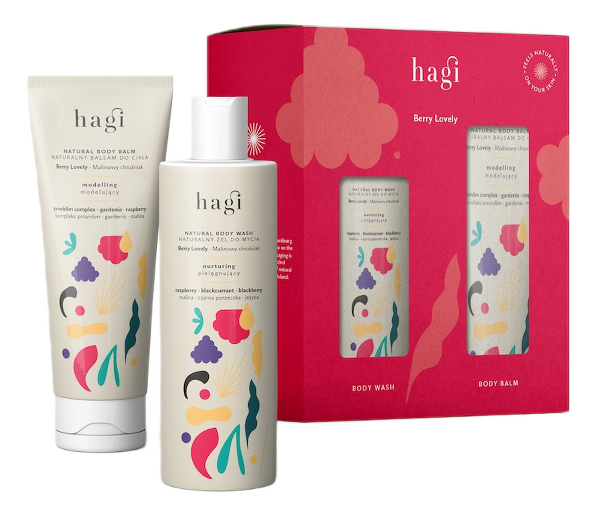 zestaw żel do mycia ciała 300ml + balsam do ciała 300ml