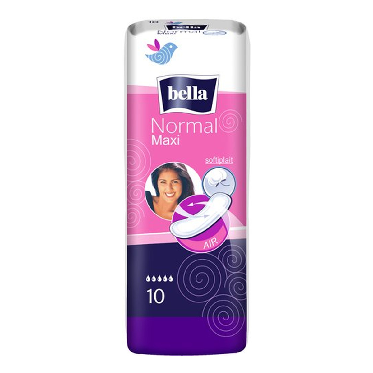 Bella Normal Maxi Podpaski Higieniczne 10 Sztuk