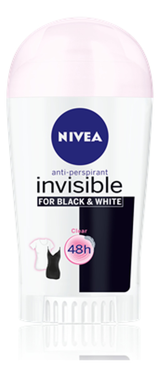 Dezodorant Invisible Clear Black & White Spray