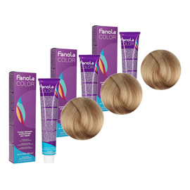 Krem koloryzujący Farba do włosów 10.14 Almond 3x100ml