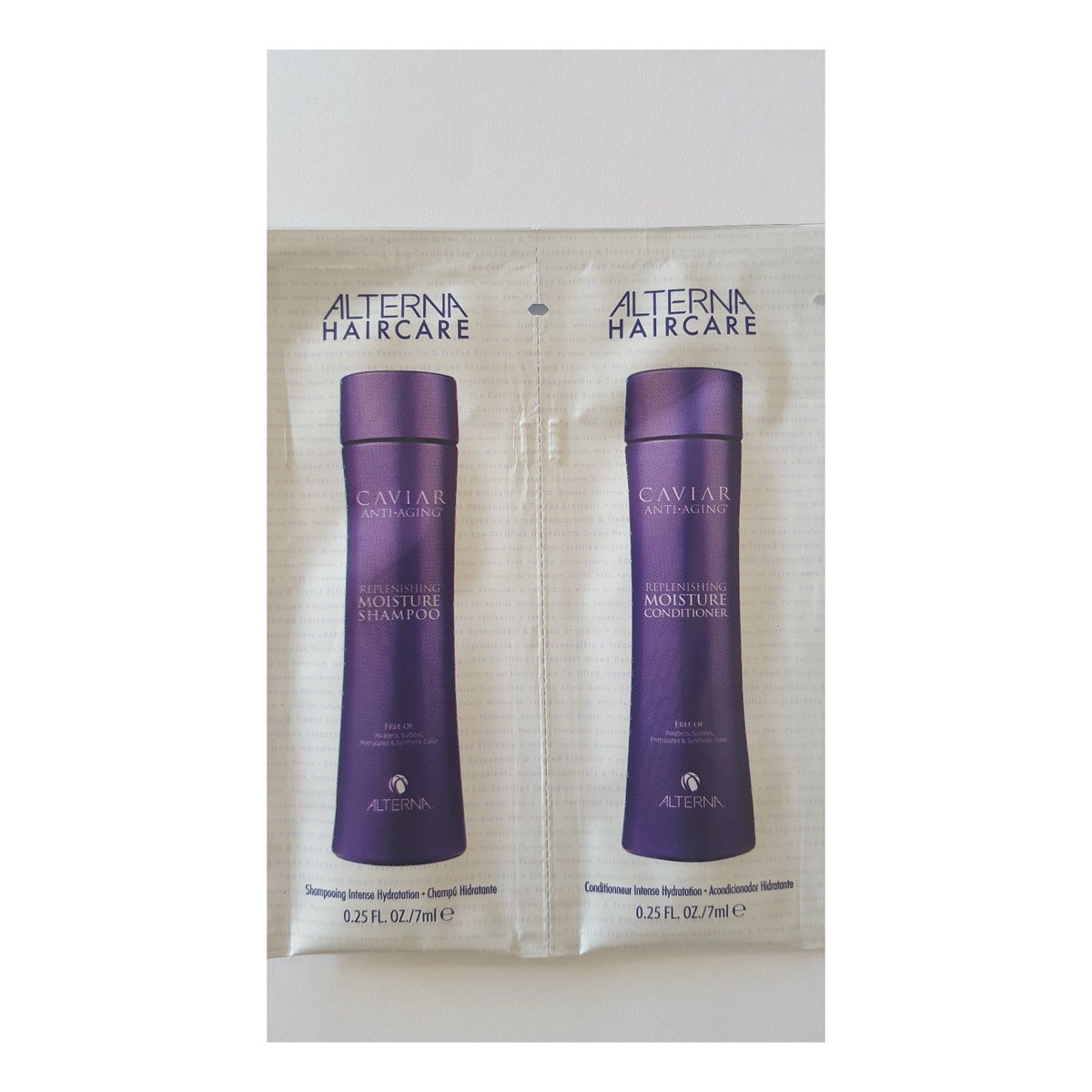 Alterna Caviar Anti-Aging Replenishing Moisture szampon i odżywka do włosów 2x7ml 14ml