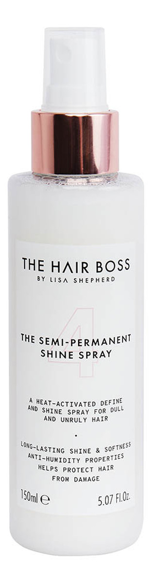 The Semi-Permanent Shine spray nadający włosom blasku