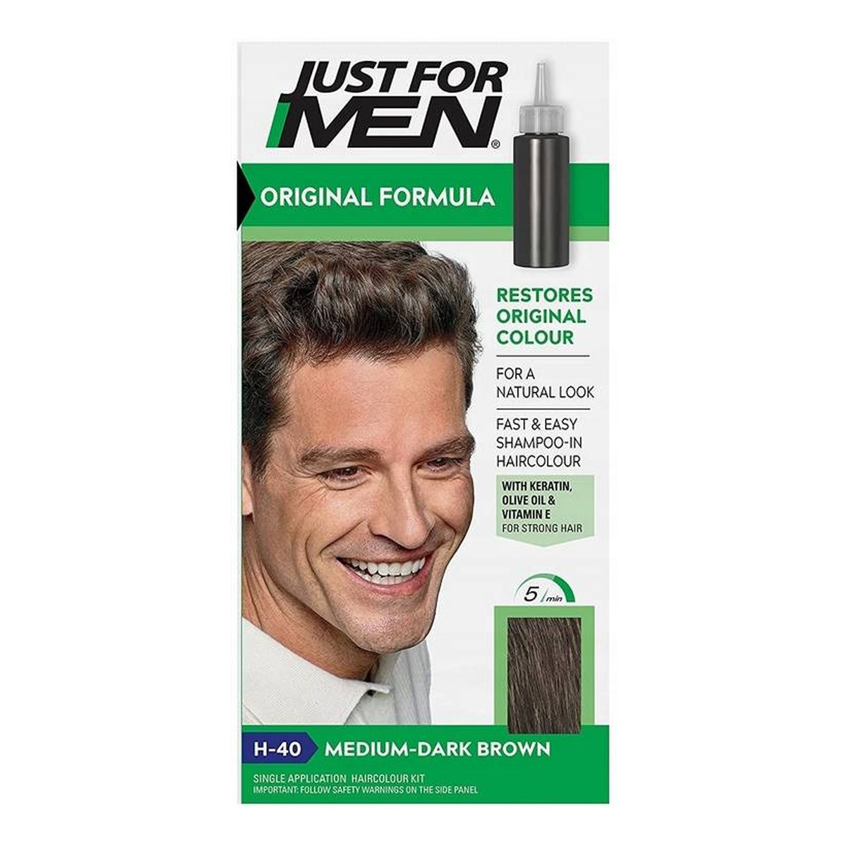 Just For Man Szampon koloryzujący do włosów