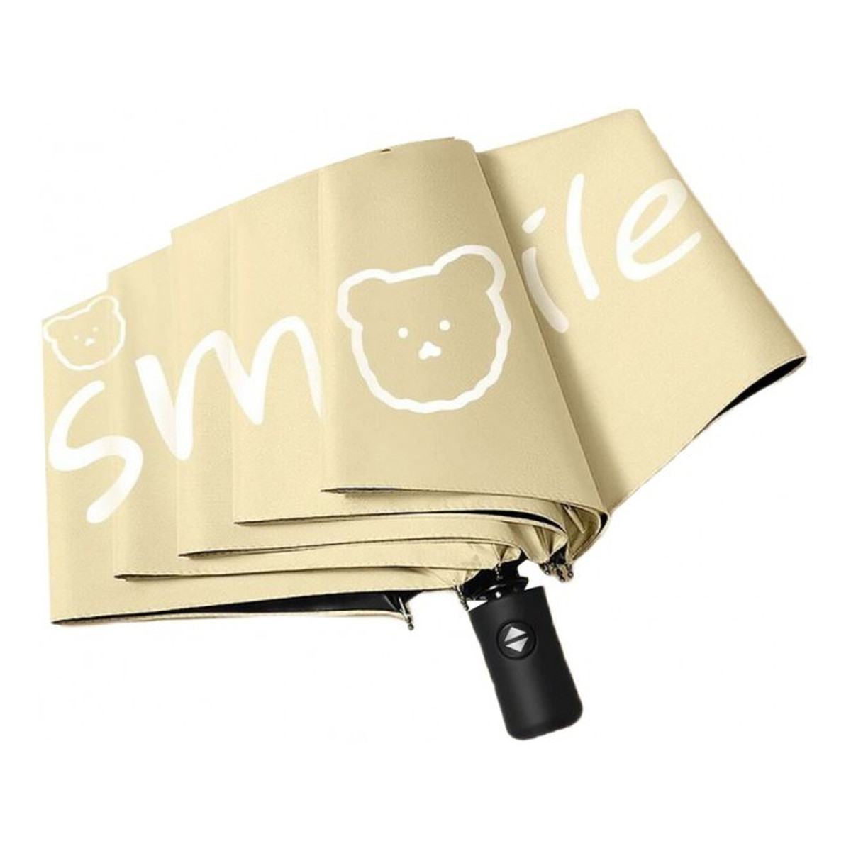 Ecarla Parasolka automatyczna kremowa Smile PAR10K