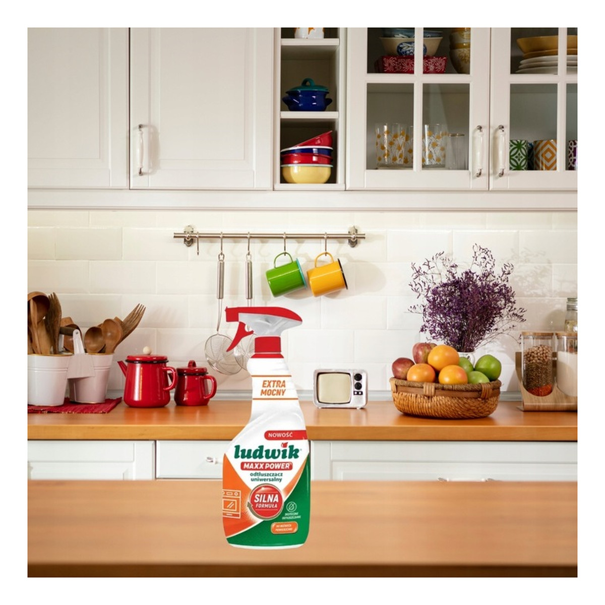 Ludwik Maxx Power Odtłuszczacz Uniwersalny Extra Mocny Spray 600ml