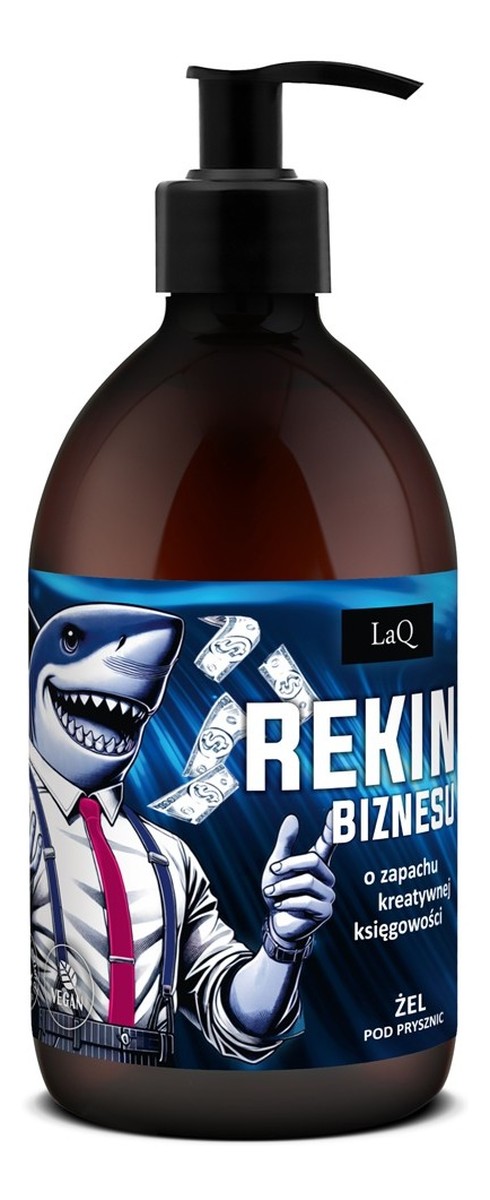 Żel pod prysznic dla mężczyzn 8w1 rekin biznesu premium