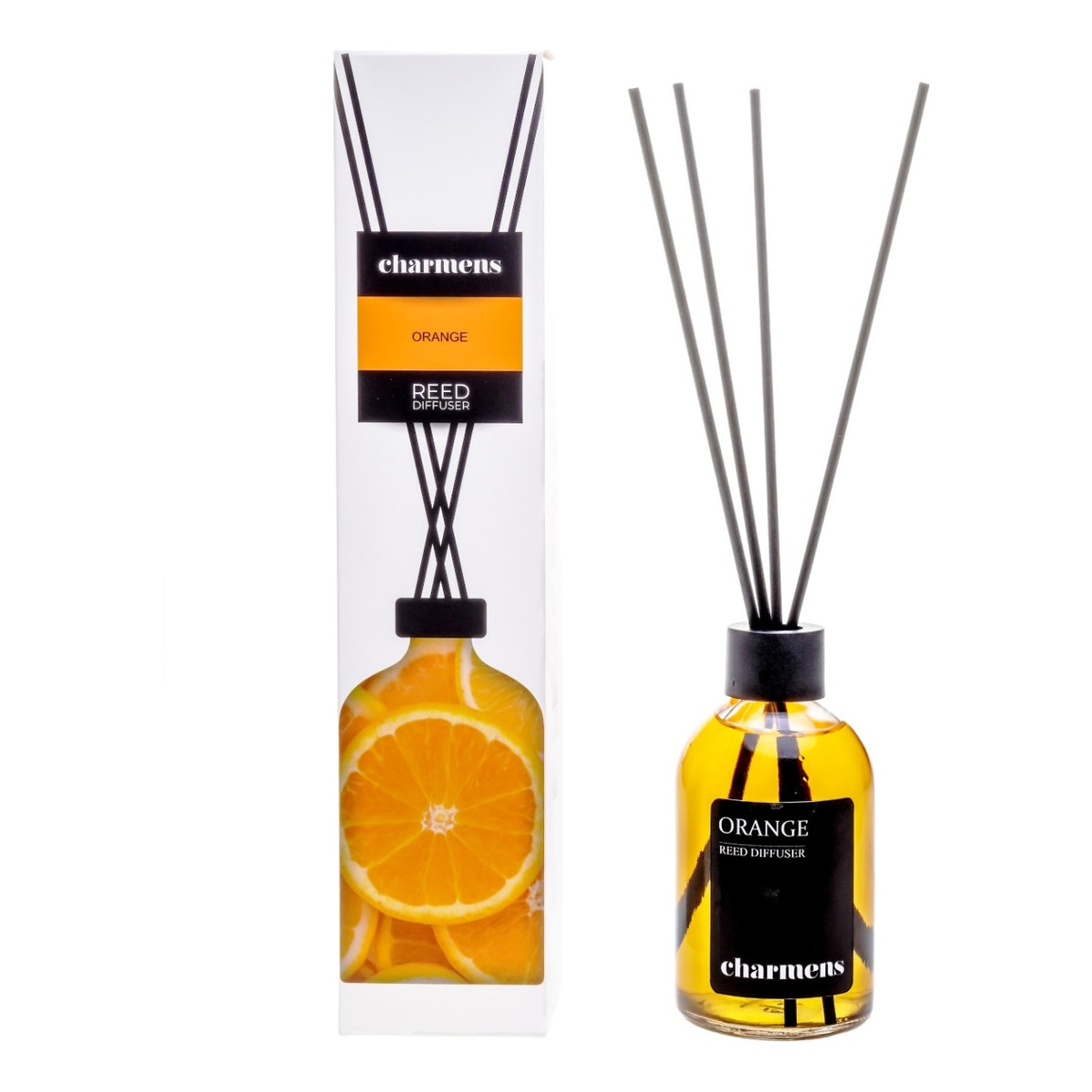 Charmens Reed diffuser patyczki zapachowe pomarańcza 110ml