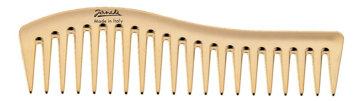 Wavy comb grzebień do każdego rodzaju włosów złoty
