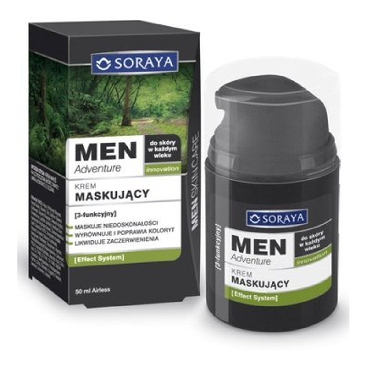 Soraya Men Adventure Krem Maskujący 50ml