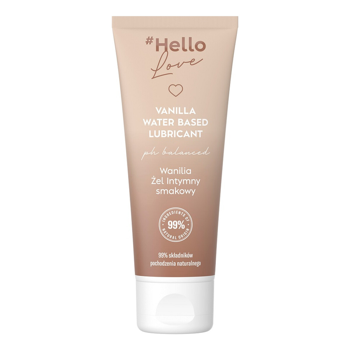 Hello Love Water Based Lubricant Żel intymny na bazie wody vanilla 75ml