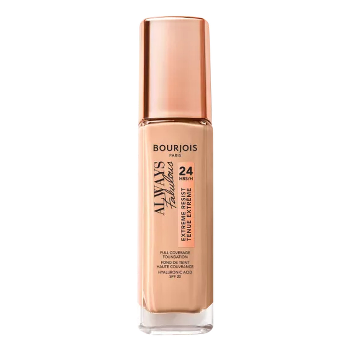 Bourjois Always Fabulous Extreme Resist Kryjący podkład do twarzy o półmatowym wykończeniu SPF20 30ml