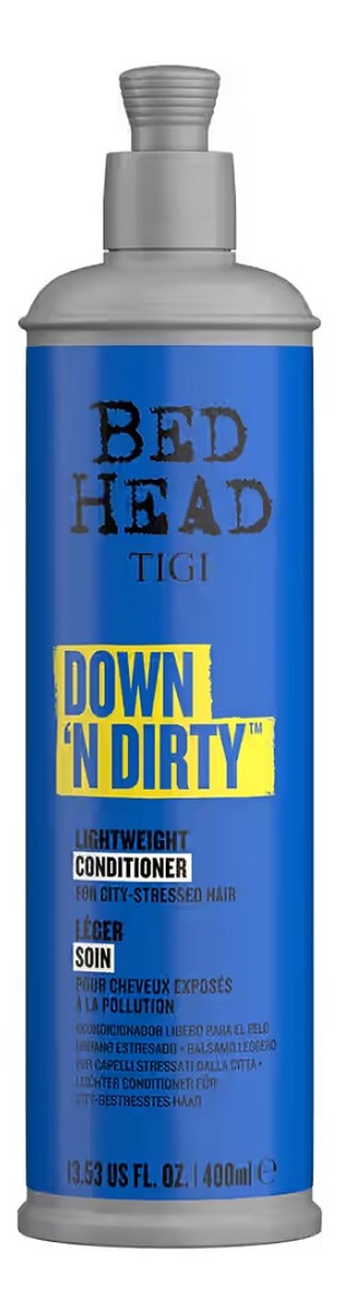 Bed head down n' dirty lightweight conditioner wygładzająca odżywka do włosów zniszczonych