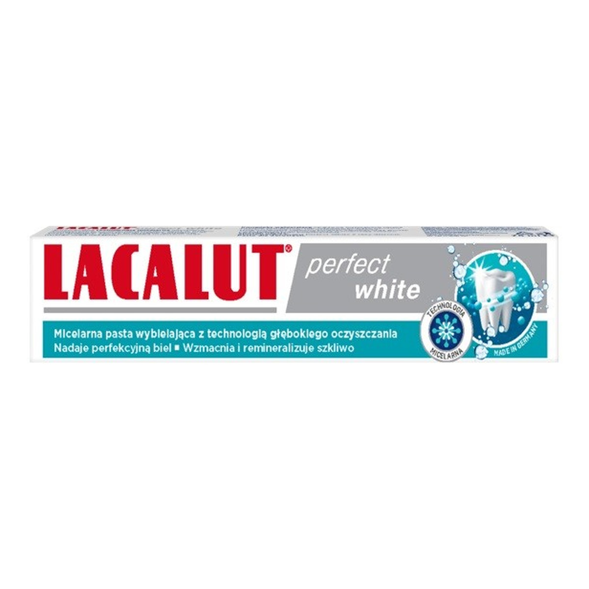 Lacalut Pasta do zębów perfect white 75ml