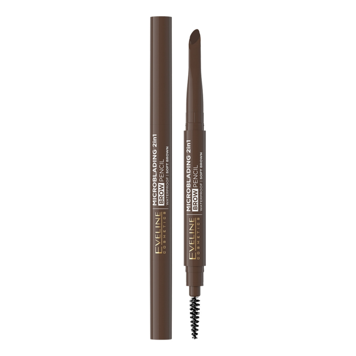 Eveline Microblading Brow Pencil 2in1 precyzyjna kredka do brwi
