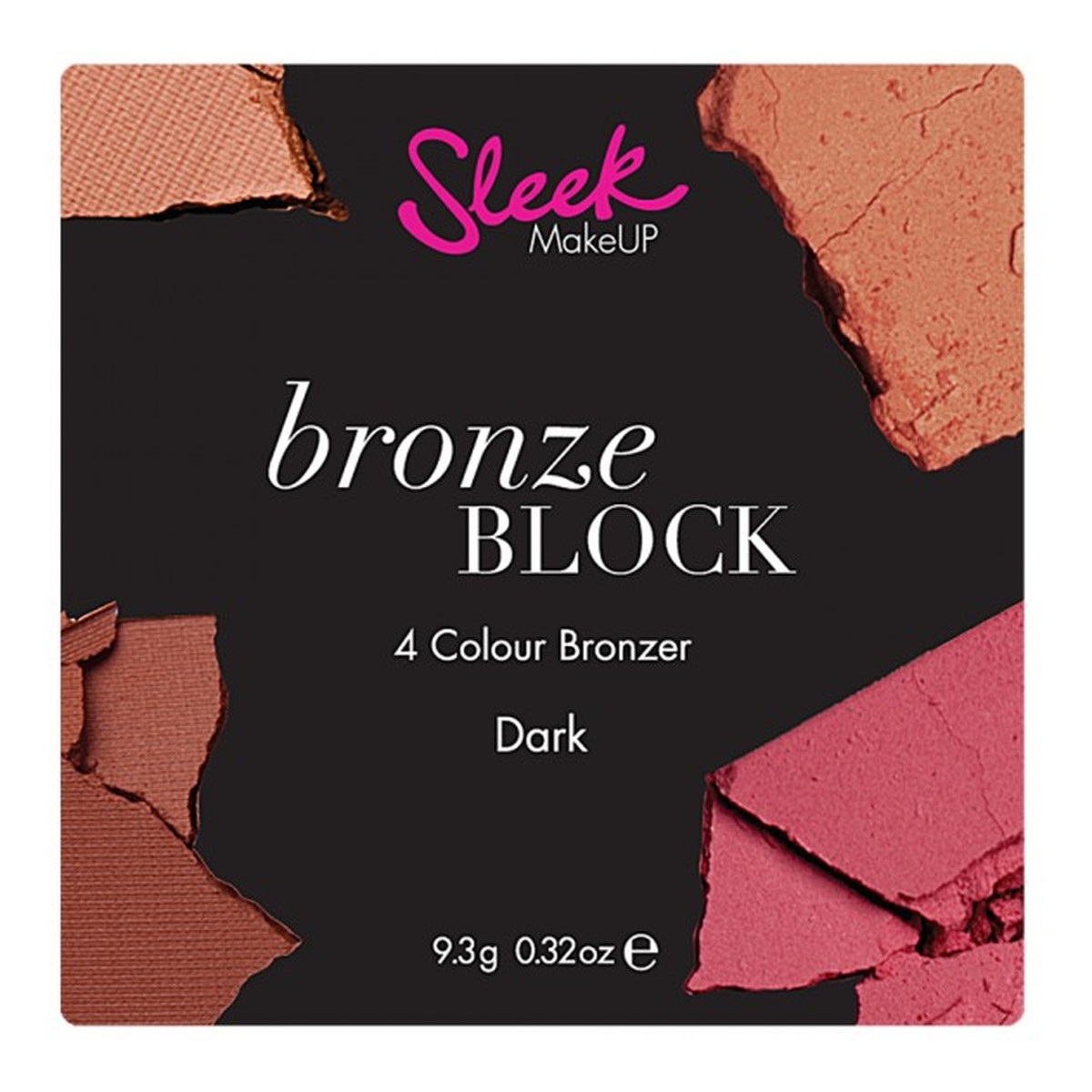 Sleek MakeUP Bronze Block Puder Brązujący Do Twarzy 9g