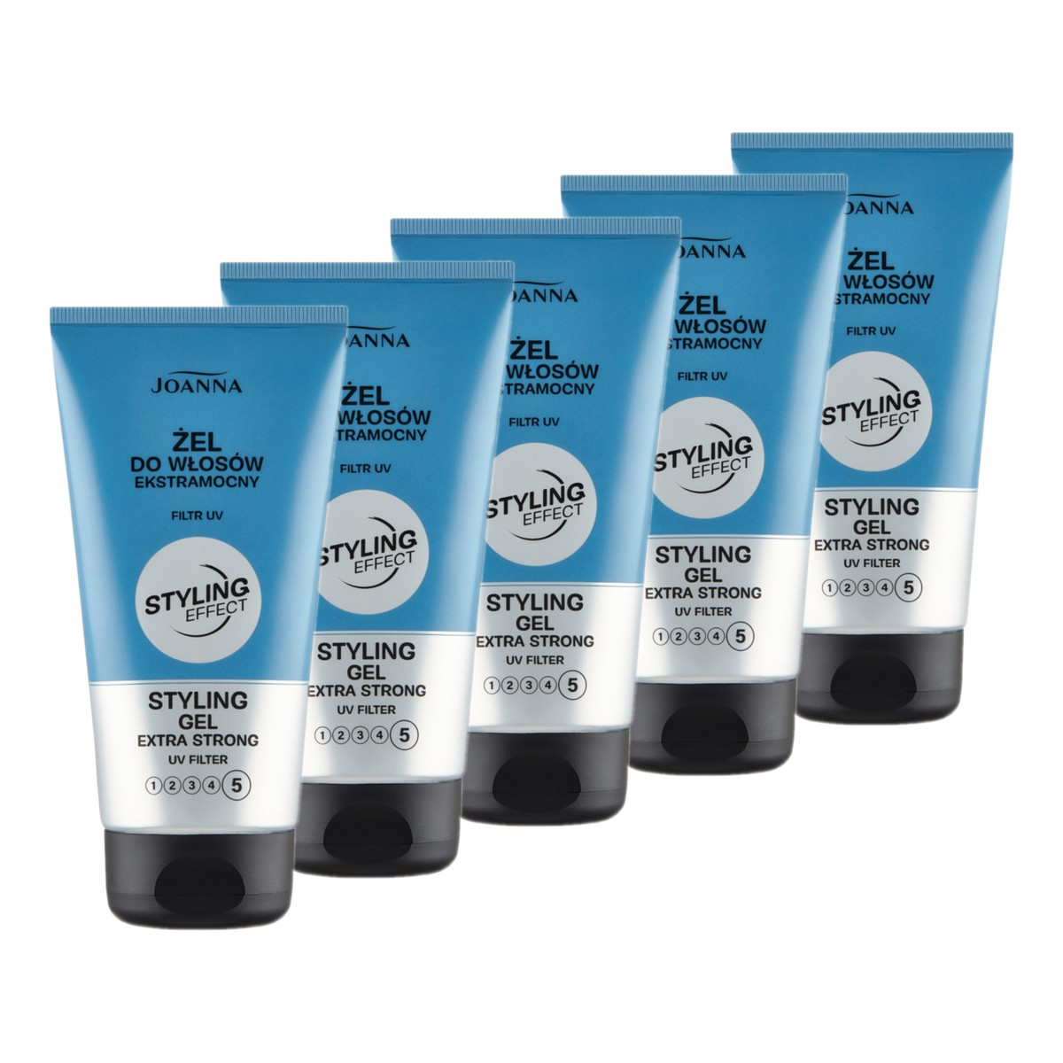 Joanna Styling Effect Żel do włosów extra mocny 5x150g