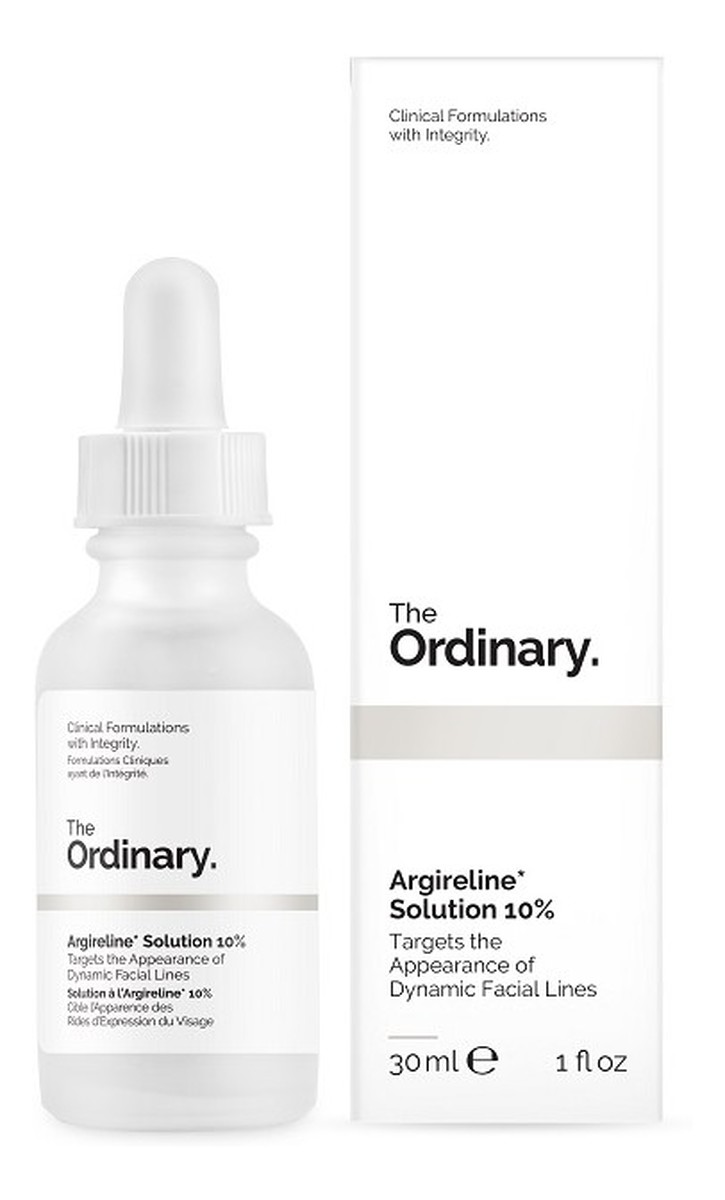 Argireline Solution 10%, Peptydowe serum przeciwzmarszczkowe do twarzy