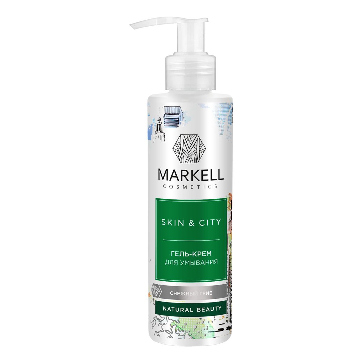 Markell Cosmetics Skin & City ŻEL-KREM DO MYCIA TWARZY 200ml