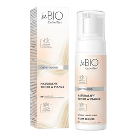Naturalny Toner w piance Ciepły Blond