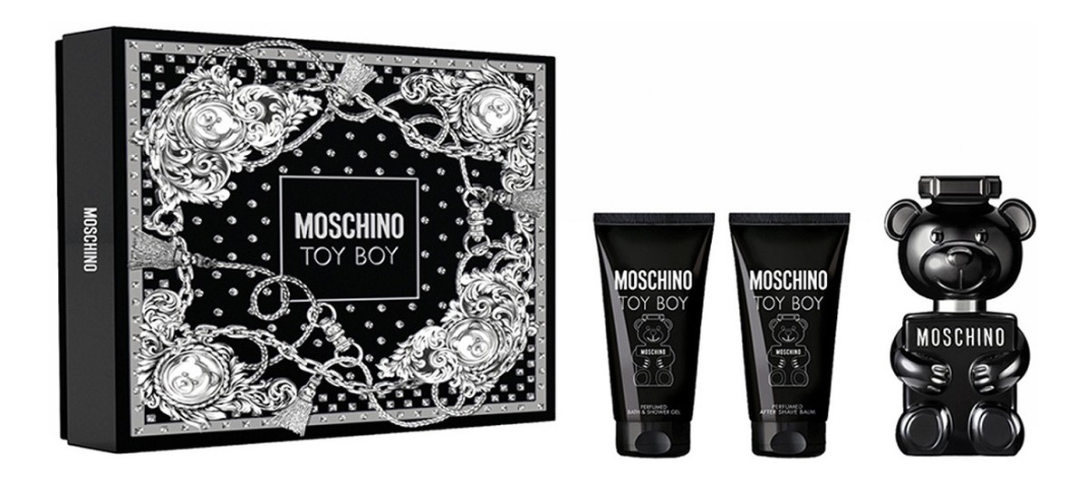 Zestaw woda perfumowana spray 50ml + żel pod prysznic 50ml + balsam po goleniu 50ml