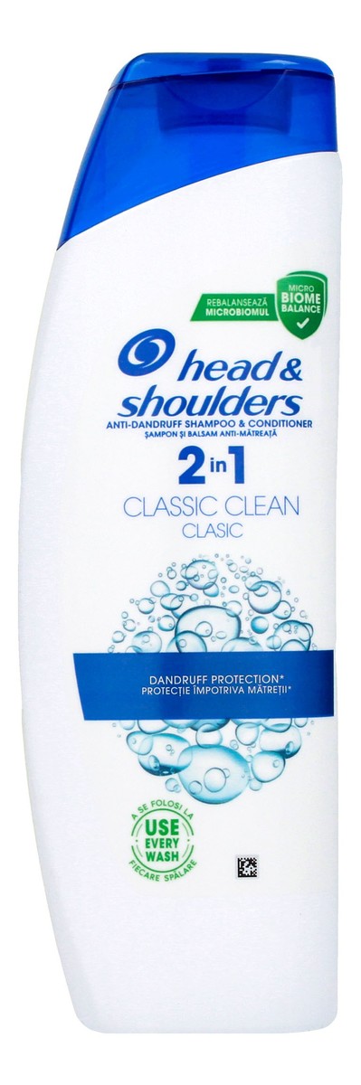 Head & schoulders classic clean 2in1 szampon przeciwłupieżowy z odżywką