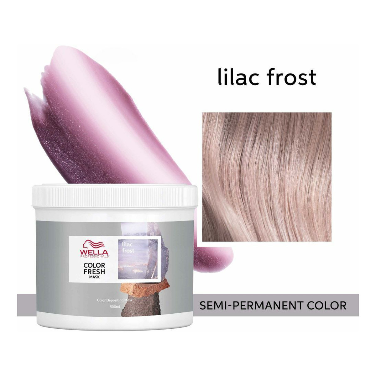 Wella Professionals Color Fresh Mask Odżywcza maska koloryzująca Lilac Frost 500ml