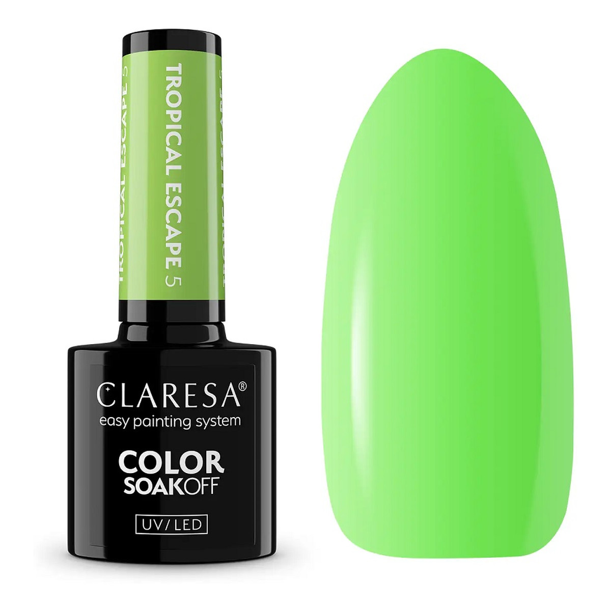 Claresa Tropical Escape Color Soak Off UV/LED lakier hybrydowy 5g