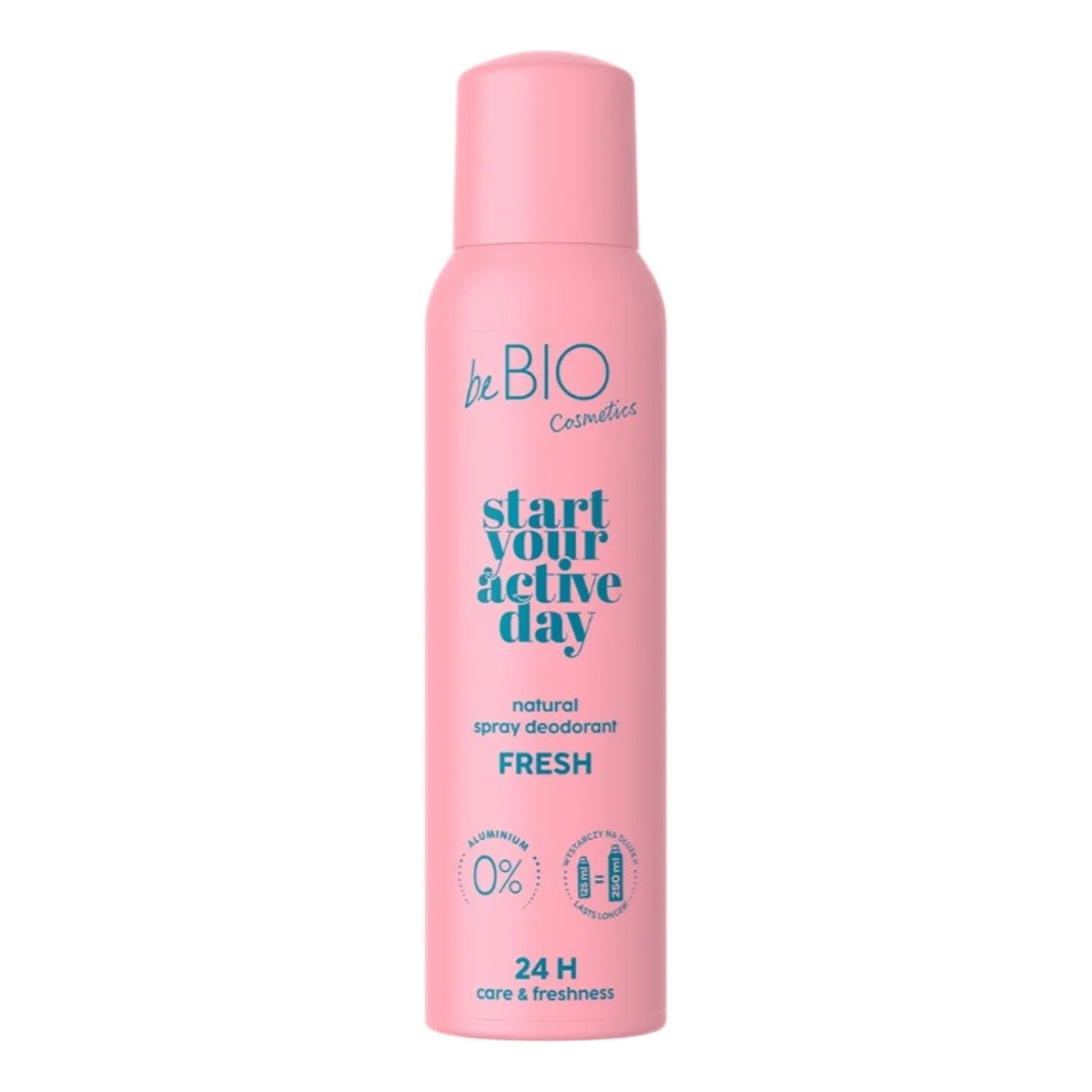 Be Bio Ewa Chodakowska Start Your Active Day naturalny dezodorant w sprayu Fresh 125ml