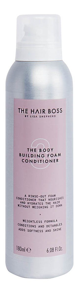 The body building foam conditioner odżywka w piance budująca objętość włosów
