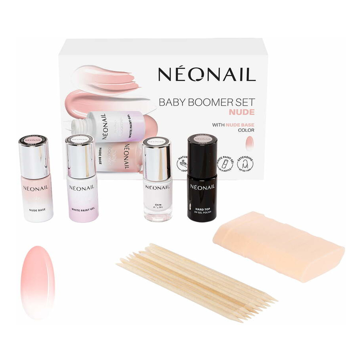 NeoNail Baby Boomer Zestaw do Manicure Nude