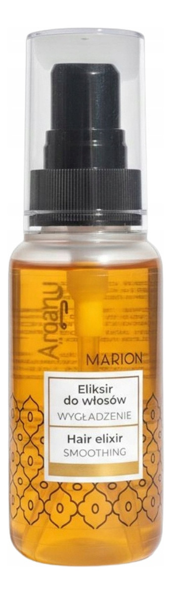 Argan Wygładzający Eliksir Olejek Do Włosów Olej Arganowy Wit E
