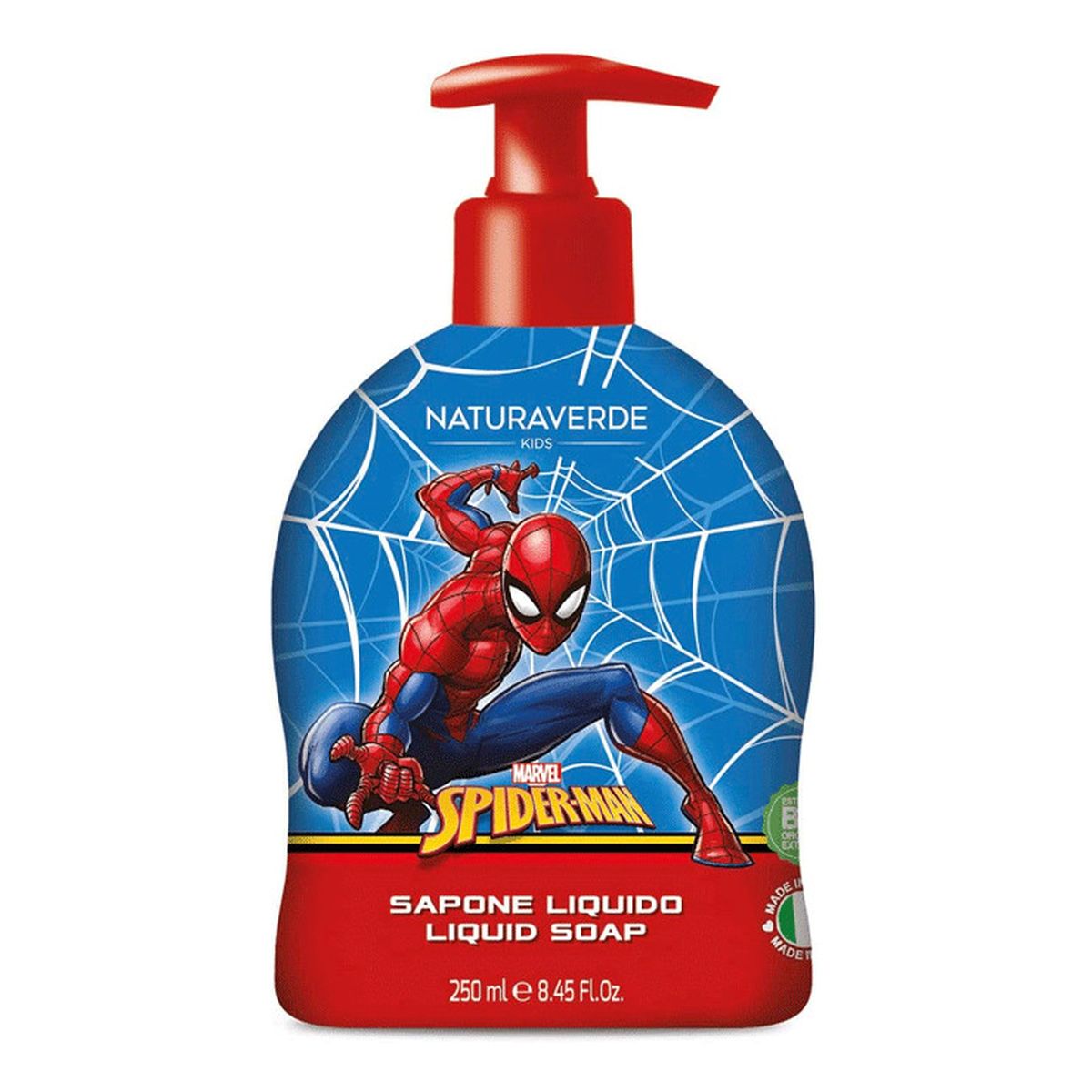 Naturaverde Kids Spiderman Mydło w płynie 250ml