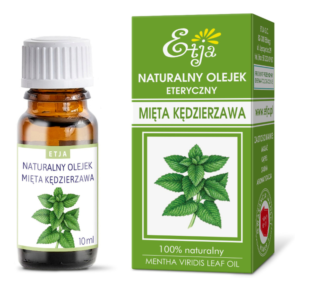 Olejek z mięty kędzierzawej