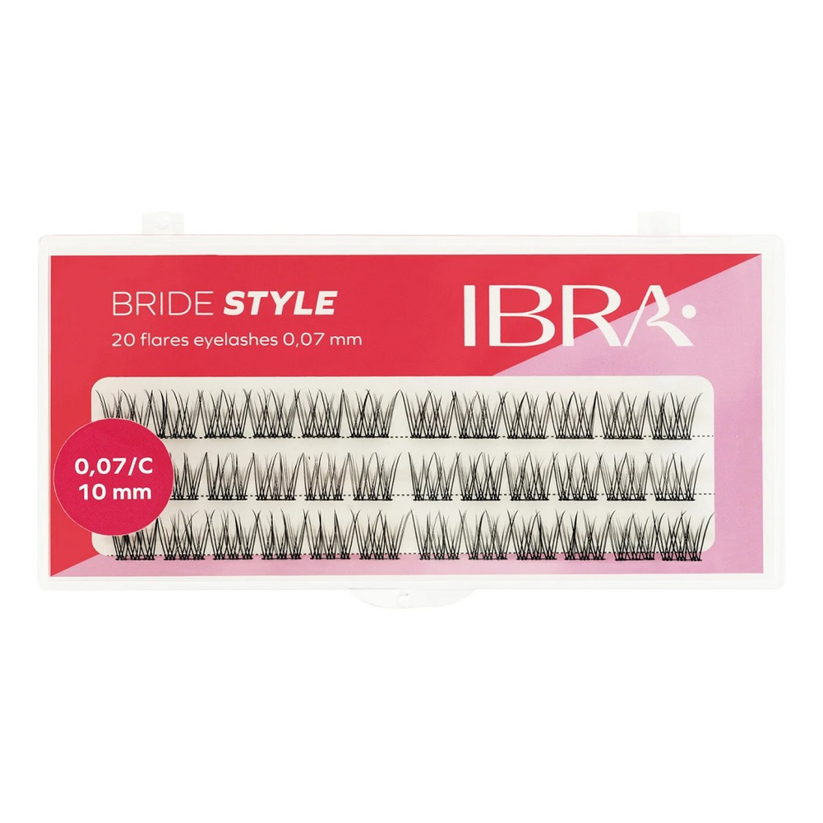 Ibra Bride style kępki rzęs 10mm