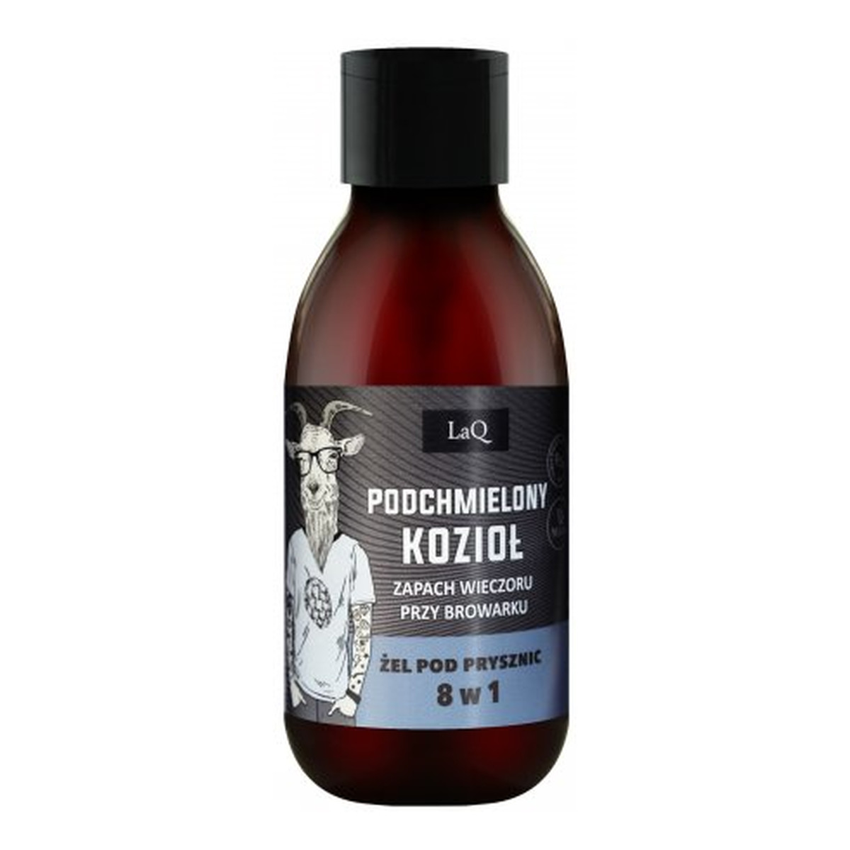 Laq Podchmielony Kozioł Mini Żel pod prysznic 8w1 100ml