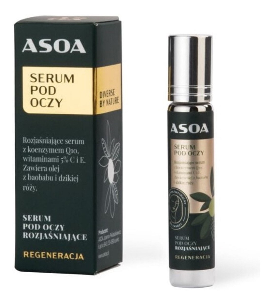 Serum pod oczy z koenzymem Q10 Witaminą C I E