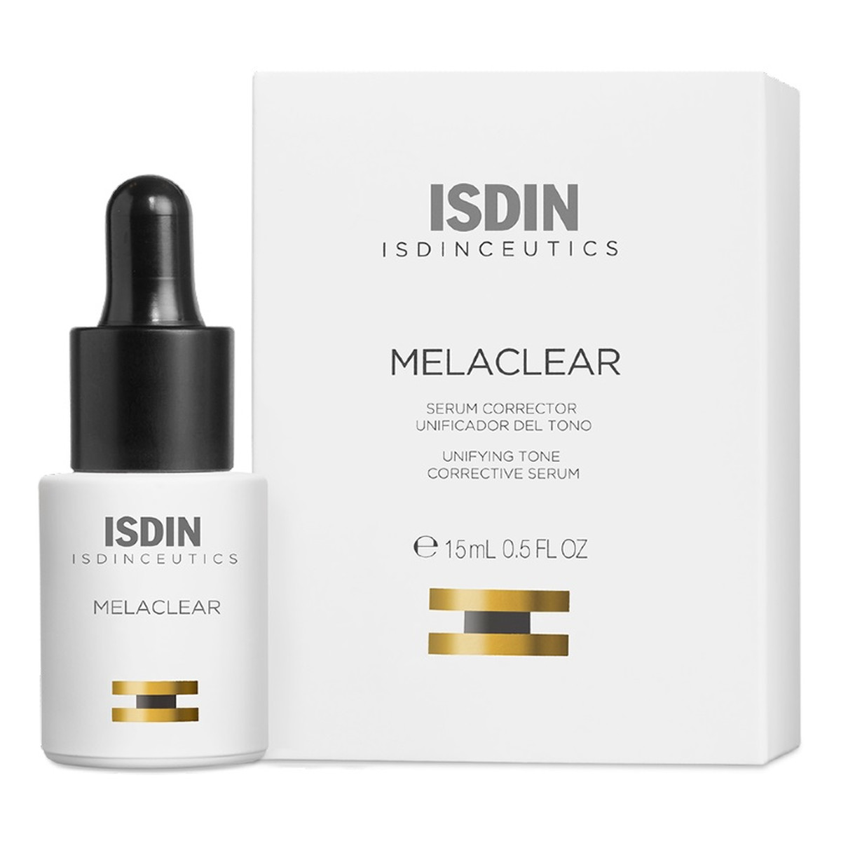 Isdin Isdinceutics melaclear korygujące serum wyrównujące koloryt skóry 15ml