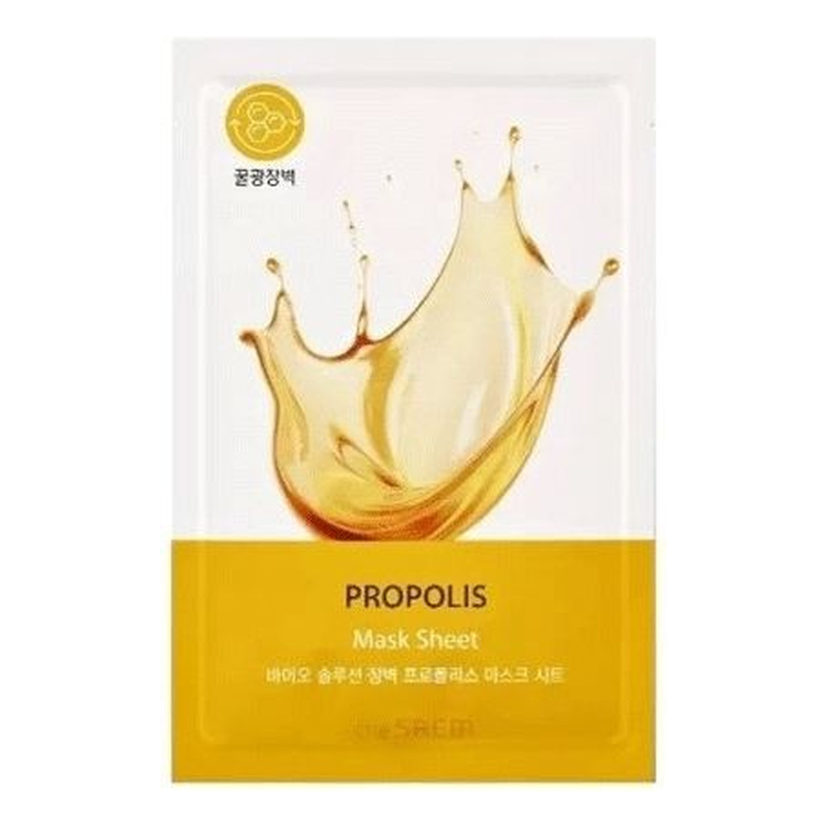 Saem The saem bio solution maska w płachcie nawilżająca-propolis