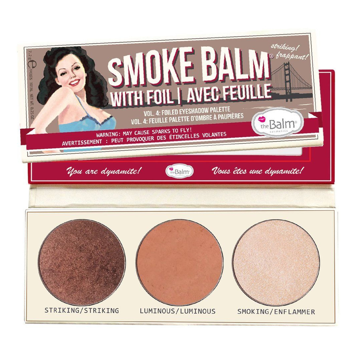 the Balm Smoke Balm Smokey Eye Palette paletka cieni do powiek