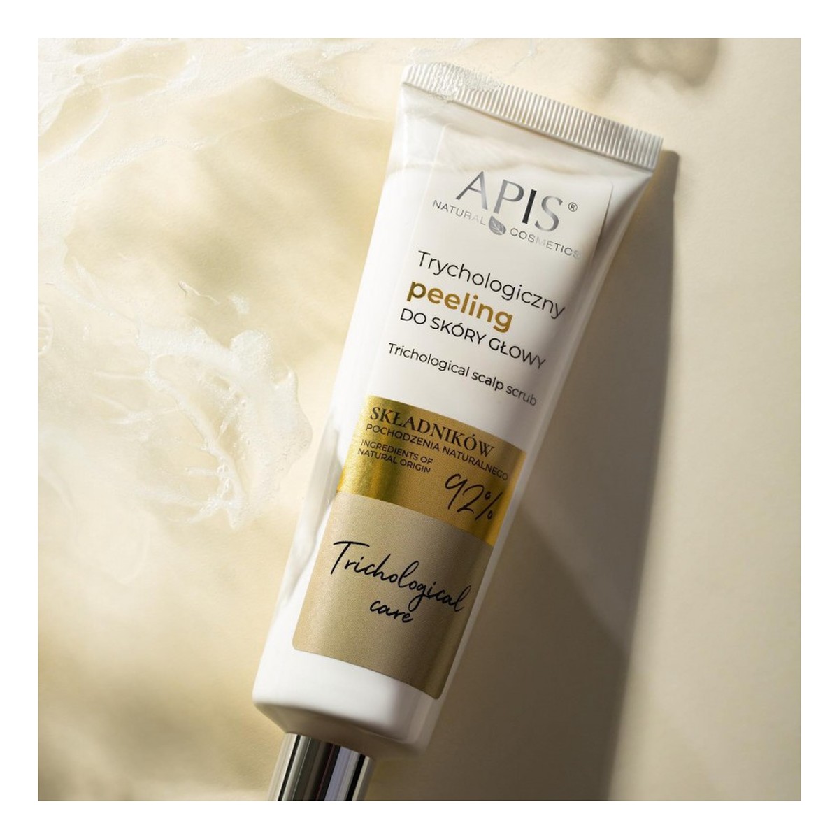 Trychologiczny peeling do skóry głowy