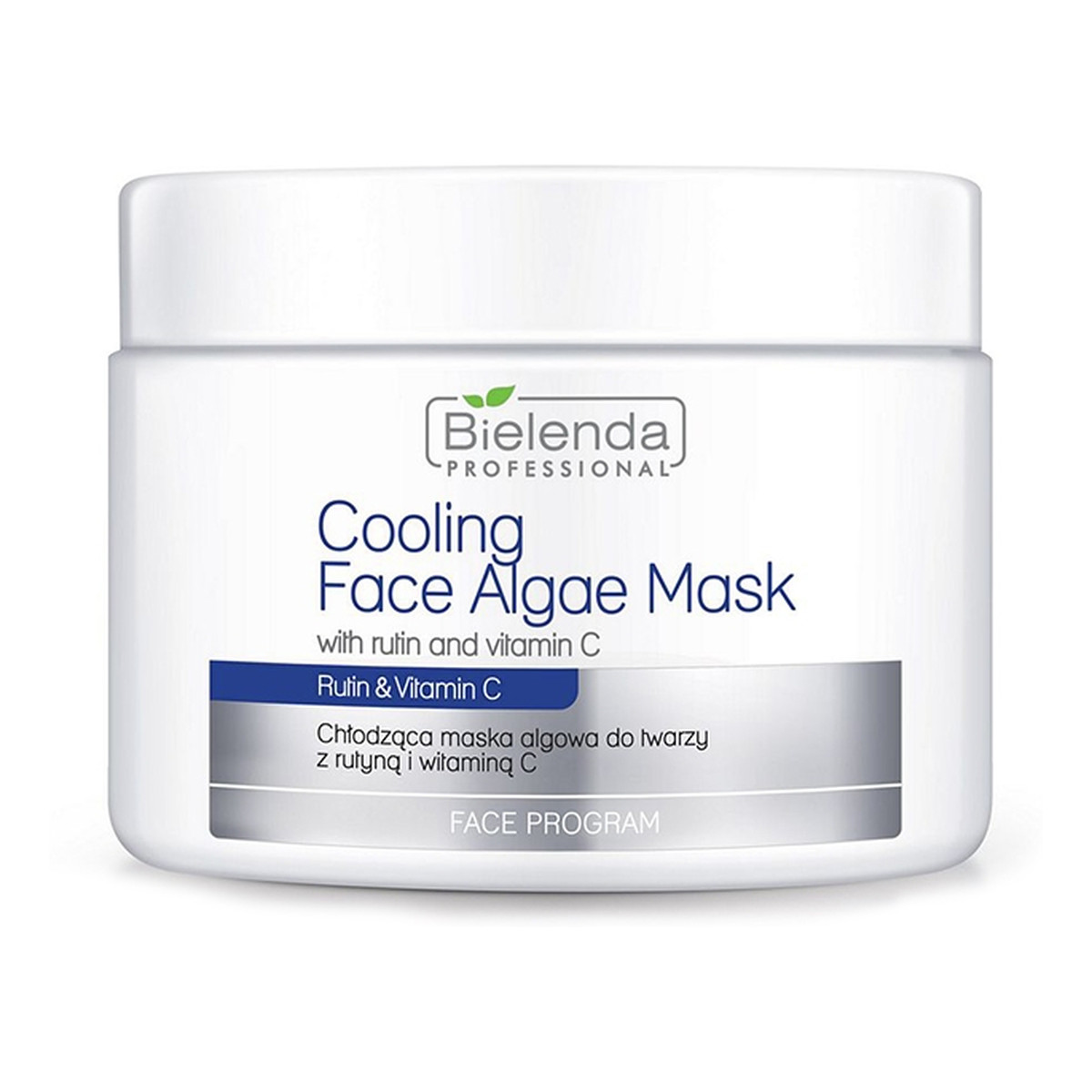 Bielenda Professional Face Program chłodząca maska algowa do twarzy z Rutyną i Witaminą C 190g