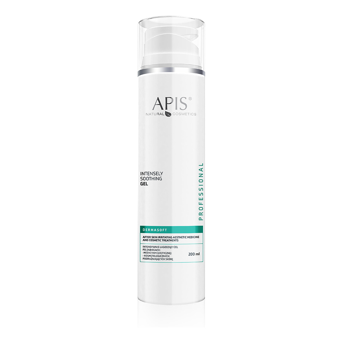 Apis Dermasoft Żel intensywnie łagodzący po zabiegach cera wrażliwa 200ml