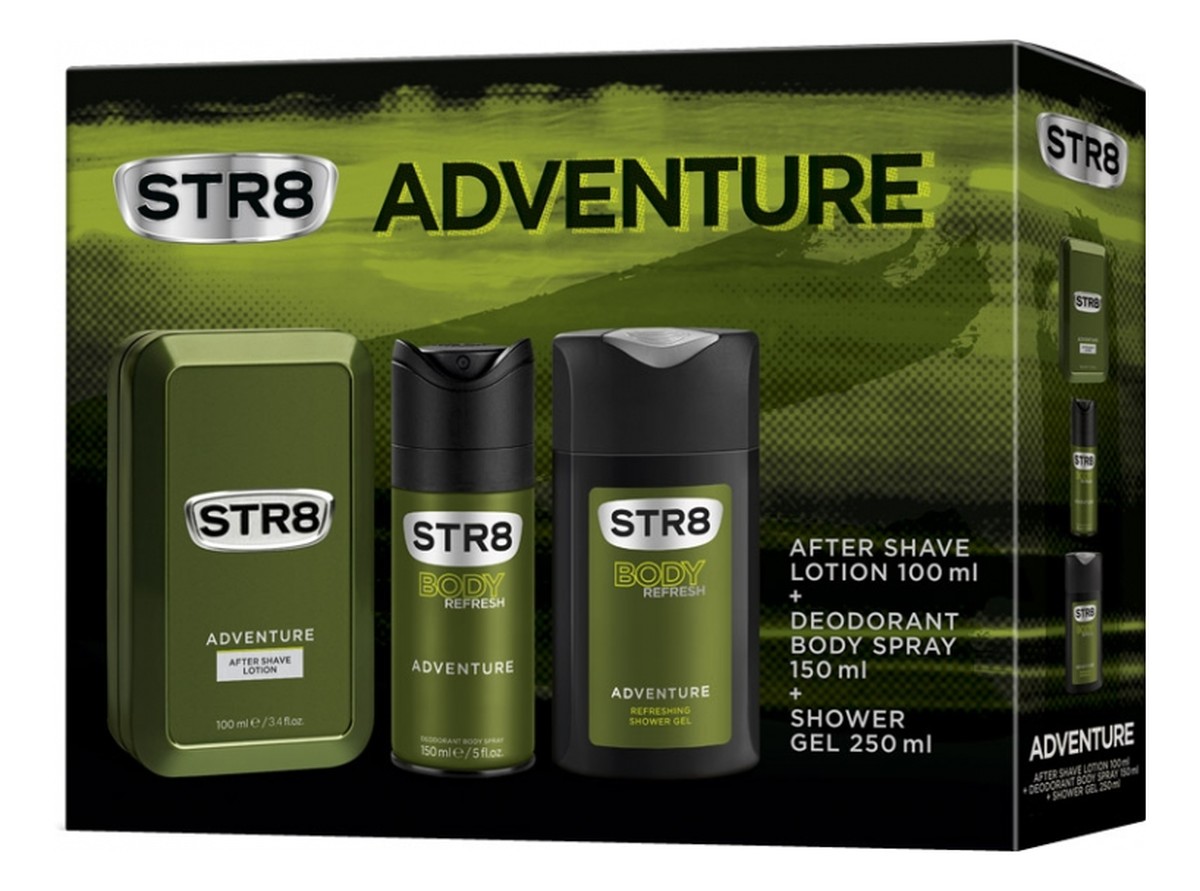 Woda Po Goleniu+ Dezodorant Spray+Żel Pod Prysznic