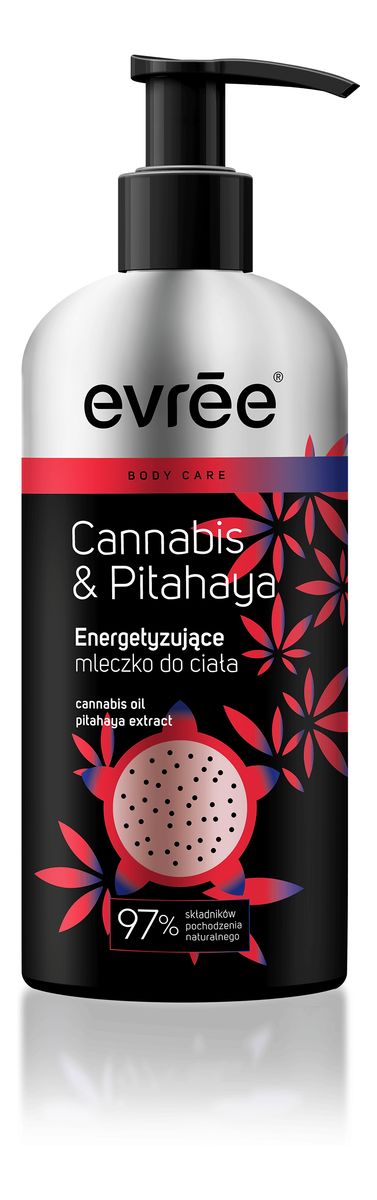 energetyzujące mleczko do ciała Cannabis & Pitahaja