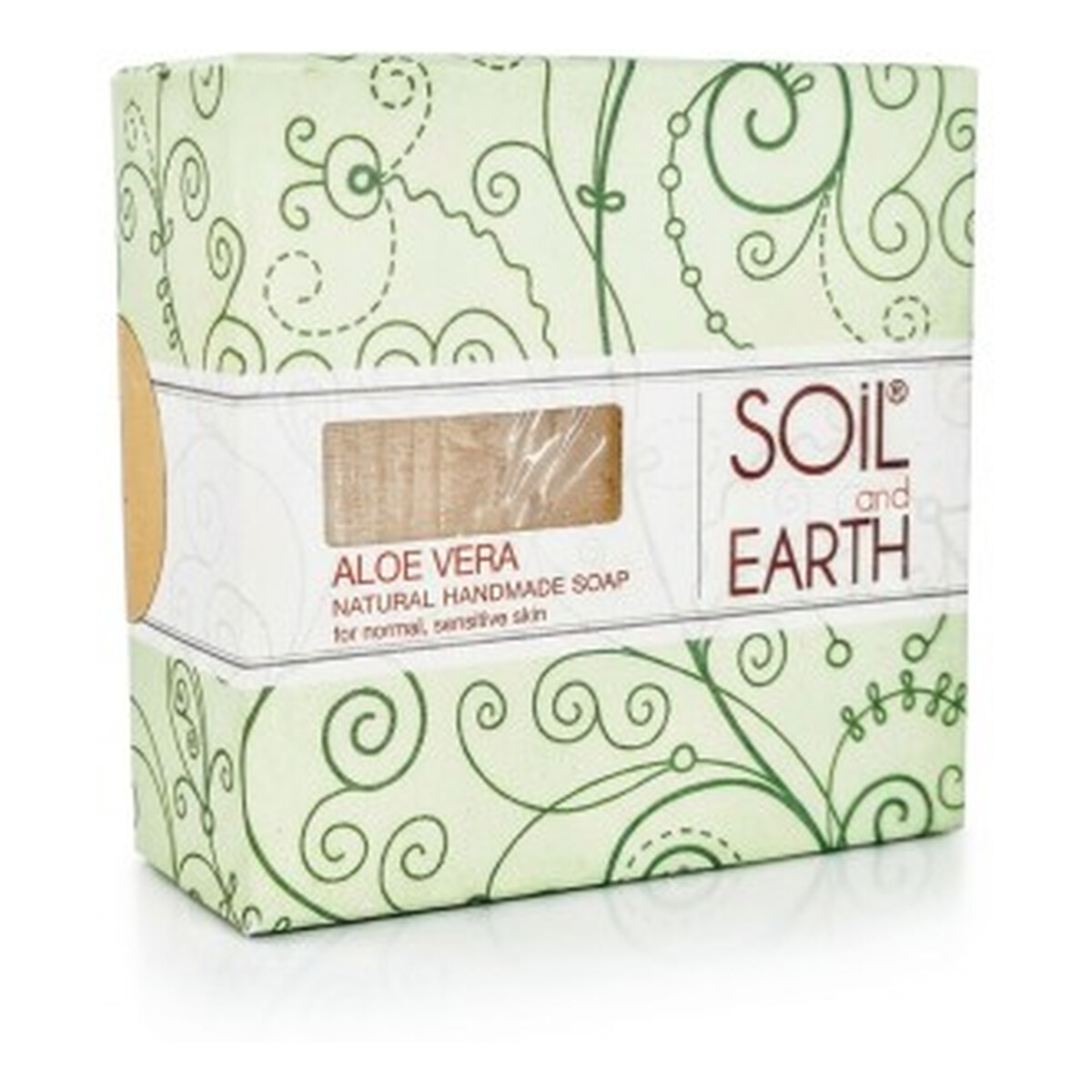 Soil and Earth Ręcznie robione mydło Aloe Vera 125g