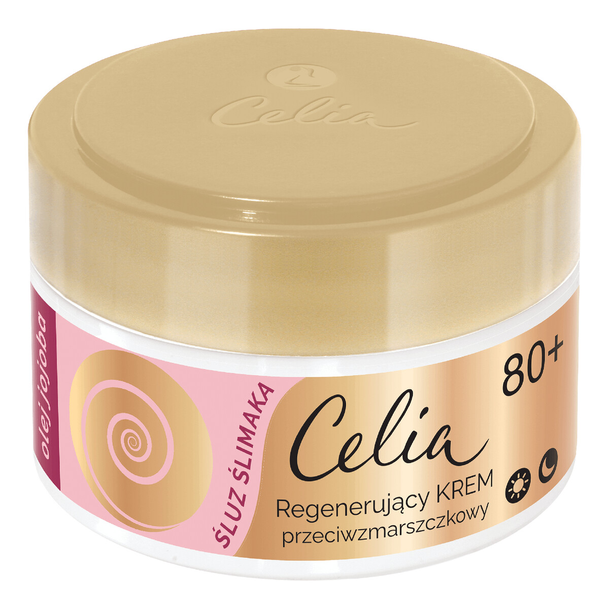 Celia Śluz Ślimaka Regenerujący krem przeciwzmarszczkowy z olejem jojoba 80+